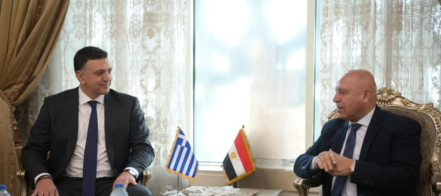 Κάιρο: Κικίλιας με Al Wazir «Ενισχύουμε τη συνεργασία σε ναυτιλία, λιμάνια και διεθνείς οργανισμούς»