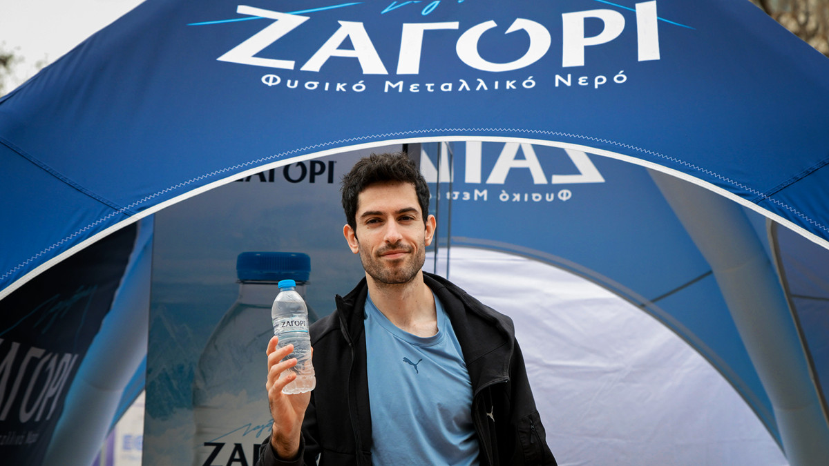 Φυσικό Μεταλλικό Νερό Ζαγόρι και Μίλτος Τεντόγλου έδωσαν δυναμικό «παρών» στο No Finish Line Athens