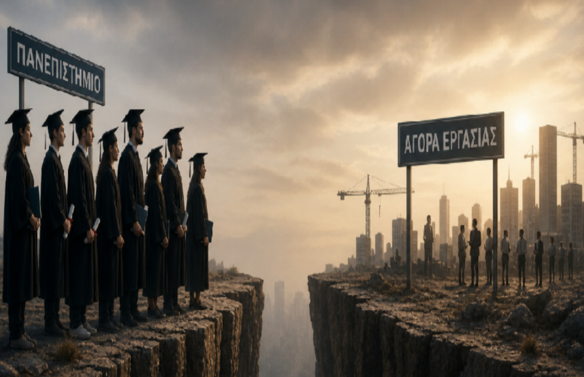 Σπουδές χωρίς αντίκρισμα: Το χάσμα εκπαίδευσης και αγοράς εργασίας
