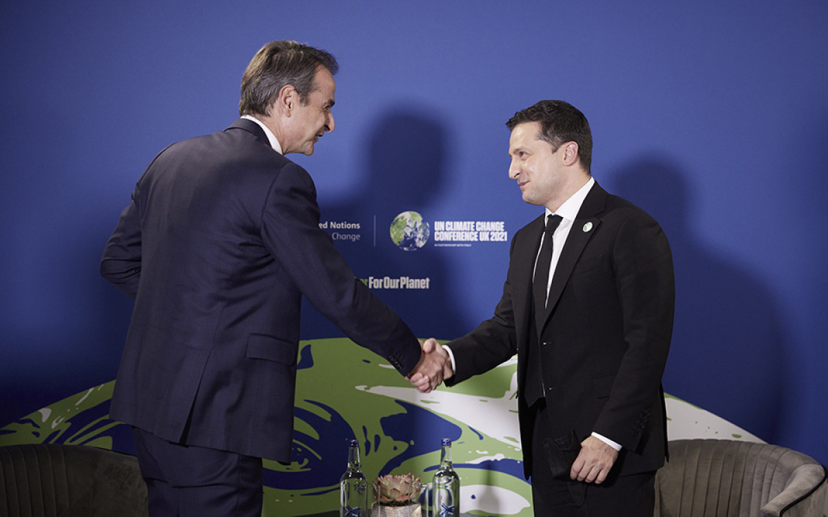 Συγχαρητήρια από Ζελένσκι στον Κυριάκο Μητσοτάκη