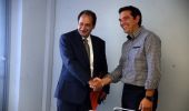 Συνάντηση Τσίπρα – Σπίρτζη στο υπουργείο Υποδομών, Μεταφορών και Δικτύων