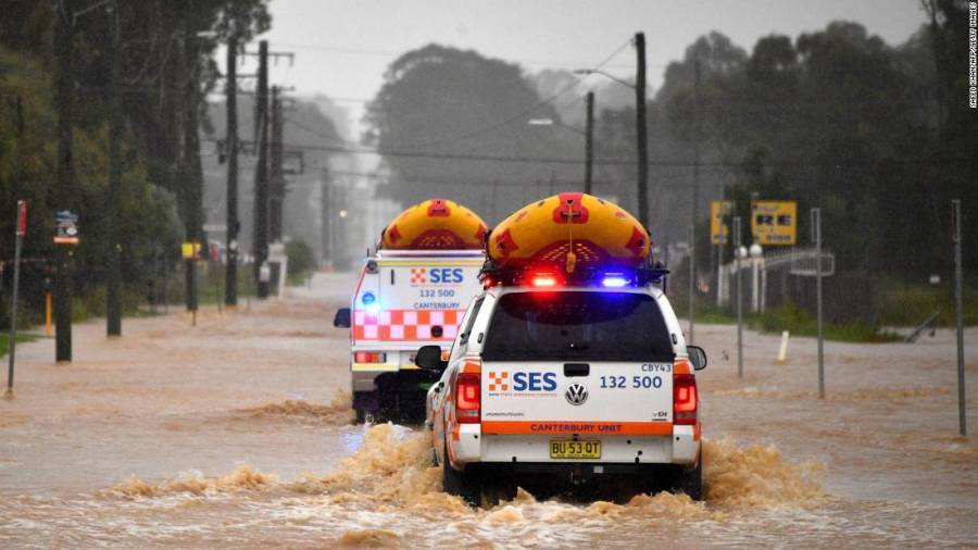 Καταστροφικές πλημμύρες στην Αυστραλία- Χιλιάδες εγκαταλείπουν τα σπίτια τους