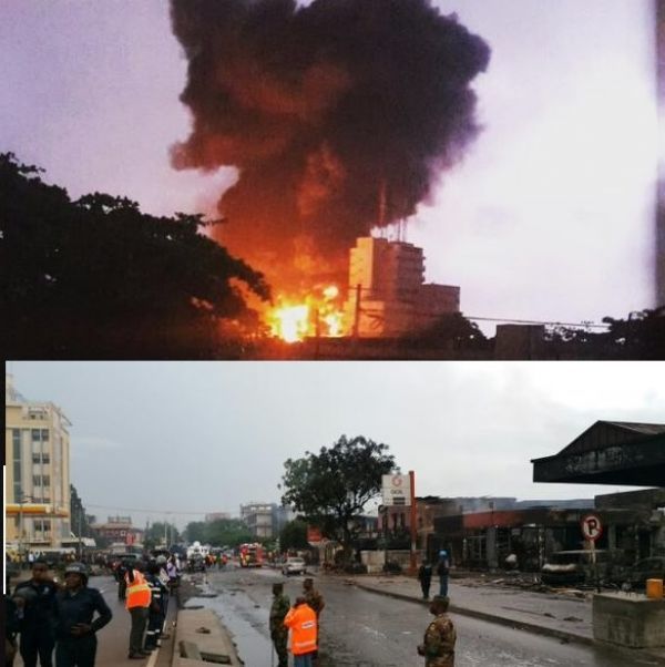 Γκάνα: Έψαχναν προστασία απ&#039;τη βροχή &amp; πέθαναν από έκρηξη (φωτό)