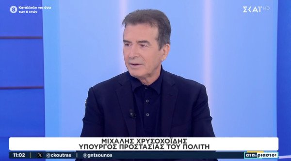 Χρυσοχοΐδης: Ενισχύεται η αστυνομική παρουσία εντός των καταυλισμών Ρομά