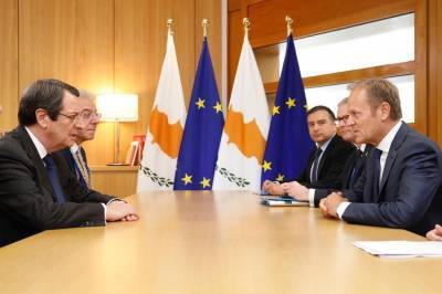 Τουσκ: Αναμένω πλήρη αλληλεγγύη της Συνόδου Κορυφής προς την Κύπρο