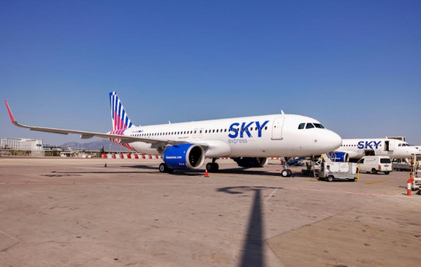 SKY express: Ακόμα ένα Airbus A320neo στον πιο «πράσινο» στόλο