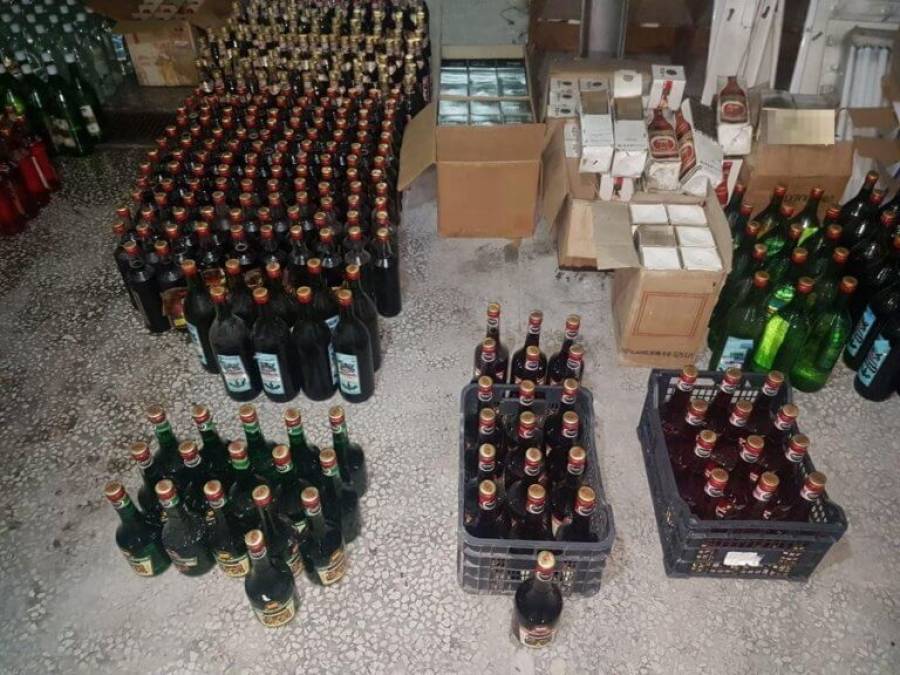 Κύκλωμα λαθρεμπορίου αλκοολούχων ποτών εξάρθρωσε το ΣΔΟΕ