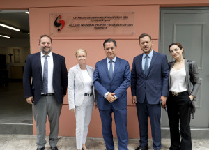 Ο Άδωνις Γεωργιάδης επισκέφθηκε το Μητρώο Εμπορικών Σημάτων