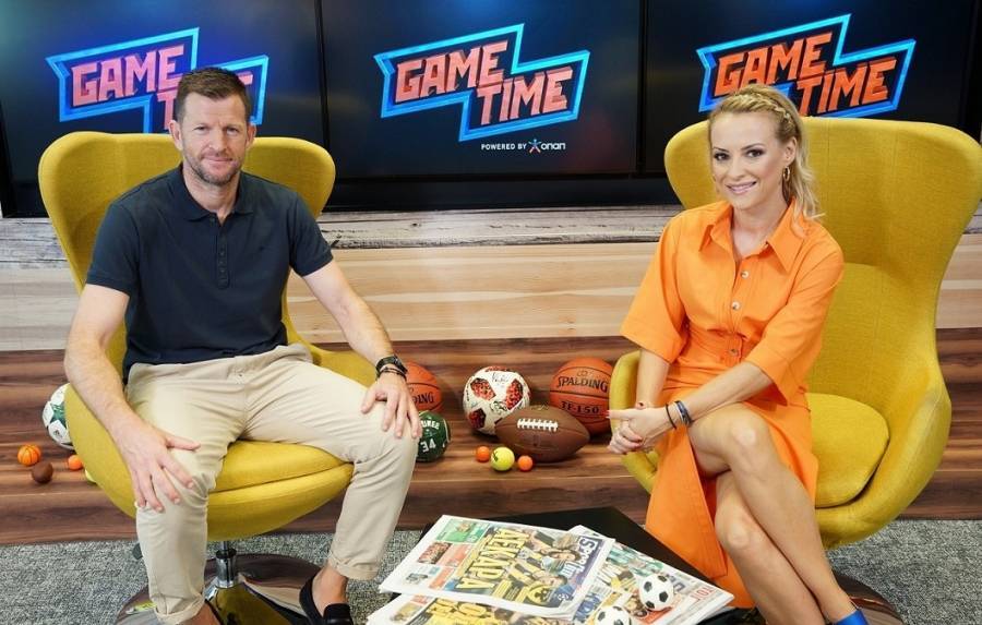 Ο Σταύρος Τζιωρτζιόπουλος στο ΟΠΑΠ Game Time