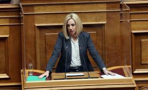 Γεννηματά: Ο κ. Μητσοτάκης κρύφτηκε πίσω από τους εμβολιασμούς