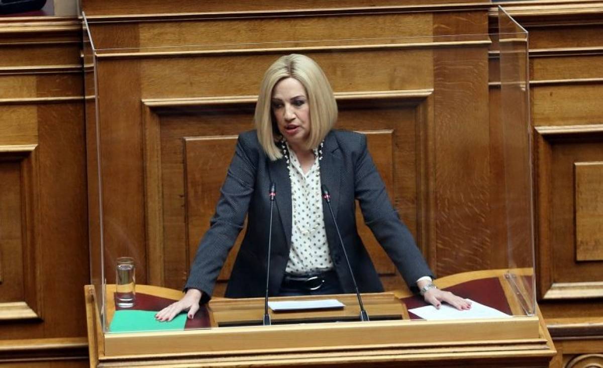 Γεννηματά: Ο κ. Μητσοτάκης κρύφτηκε πίσω από τους εμβολιασμούς