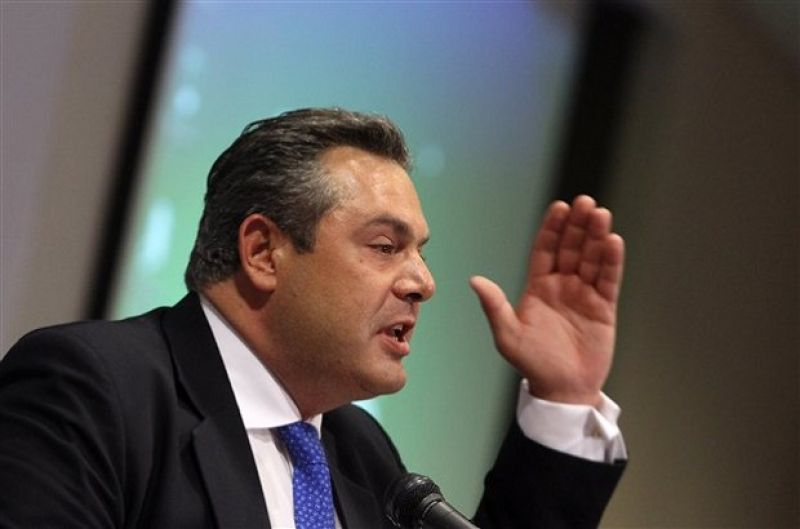 Καμμένος: "Όχι" σε νέο μνημόνιο &amp; πρόωρες εκλογές