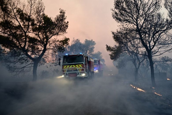 Πυρκαγιά σε Δυτική Αττική και Βοιωτία: Μάχη με τις αναζωπυρώσεις για έκτη ημέρα – Στο επίκεντρο Ψάθα και Λούμπα