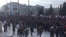 Στους δρόμους οι εργαζόμενοι-Πλήθος κόσμου στο Σύνταγμα