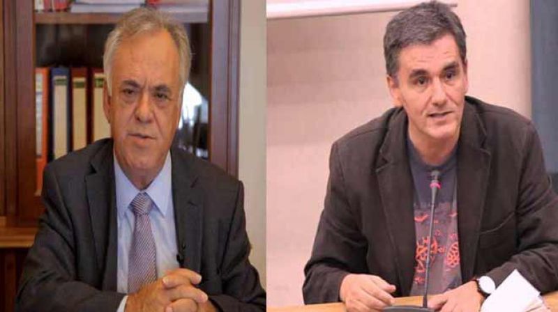 Στη Φρανκφούρτη για τη ρευστότητα Δραγασάκης - Τσακαλώτος