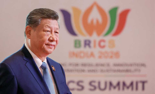 Ο Σι Τζινπίνγκ καλεί τις χώρες των BRICS να εργαστούν για την ειρήνη στη Μέση Ανατολή