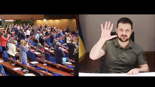 Δυνατή και ενωμένη Ευρώπη «είδε» ο Ζελένσκι