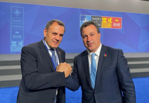 Παναγιωτόπουλος: Σειρά συναντήσεων στο περιθώριο της Συνόδου Κορυφής του ΝΑΤΟ
