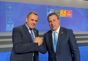 Παναγιωτόπουλος: Σειρά συναντήσεων στο περιθώριο της Συνόδου Κορυφής του ΝΑΤΟ