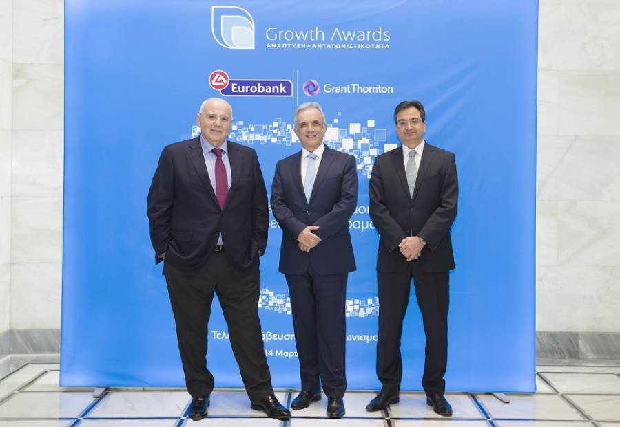 Growth Awards 2019: Eurobank-Grant Thornton επιβραβεύουν 7 ελληνικές επιχειρήσεις