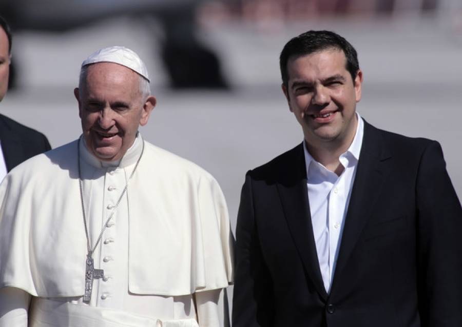 Συνάντηση Πάπα-Τσίπρα με το προσφυγικό στην κορυφή της ατζέντας