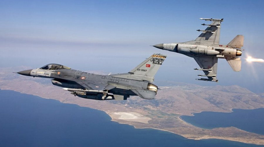 Τουρκικά αεροσκάφη παραβίασαν 26 φορές το FIR Αθηνών