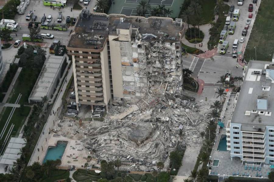 Κατάρρευση κτιρίου στο Μαϊάμι: Αυξάνεται ο αριθμός των αγνοούμενων