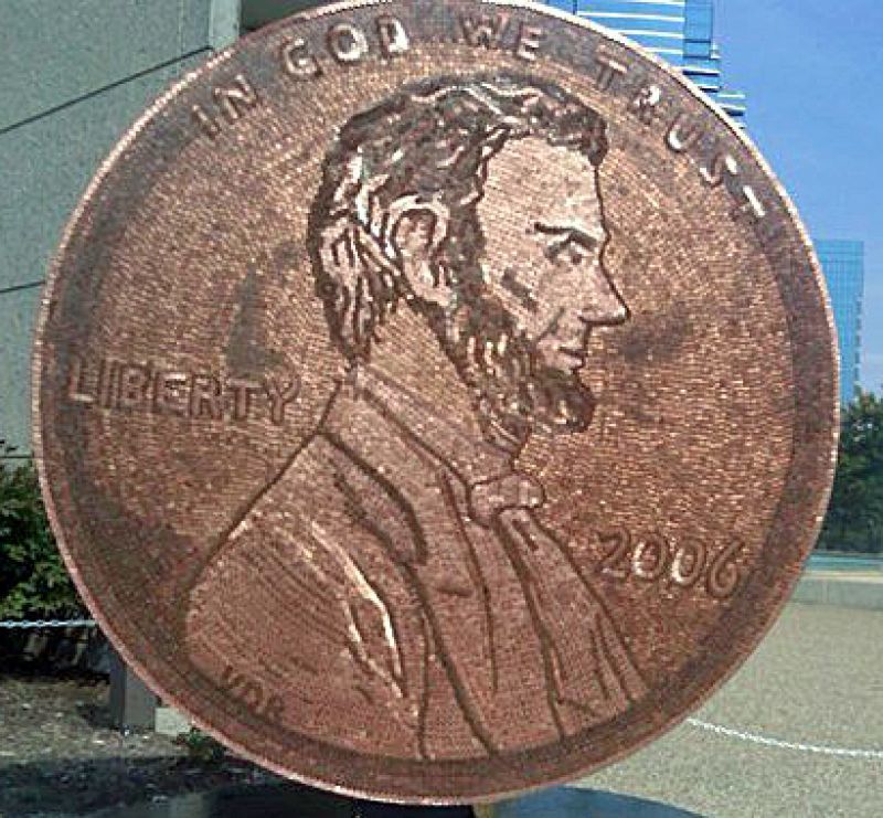 Δημιούργησε γιγάντιο κέρμα από 84.000 σεντ!