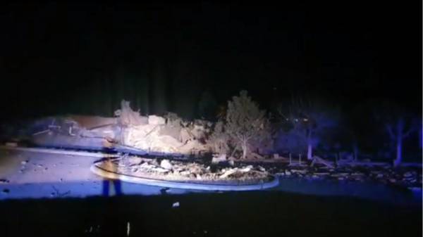Ισχυρή έκρηξη ισοπέδωσε ξενοδοχείο στην Καστοριά