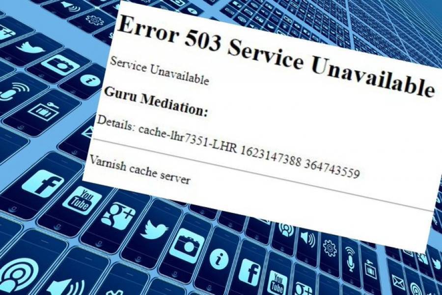 «Μαζικό» Error 503: «Έπεσαν» οι μεγαλύτερες ενημερωτικές ιστοσελίδες!