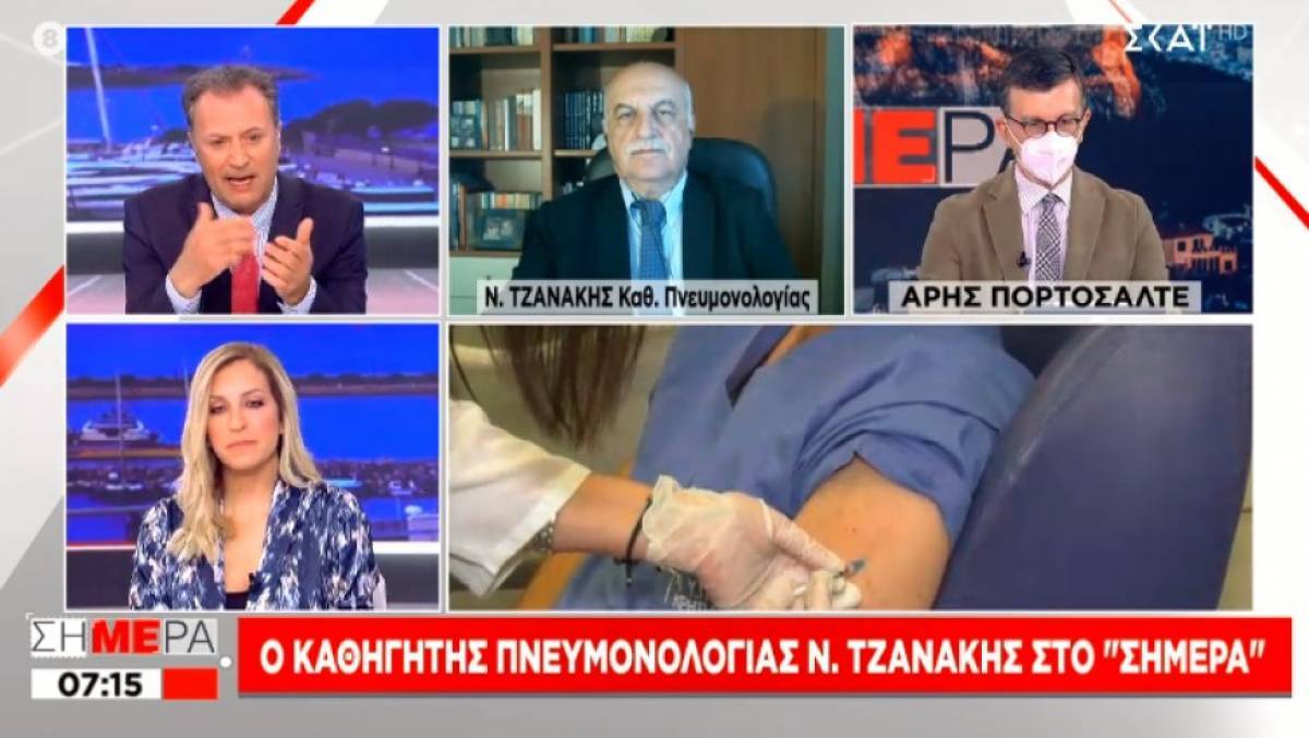 Τζανάκης: Η επιδημιολογική καμπύλη επιπεδώνεται- «Ναι» στο άνοιγμα με επιτήρηση