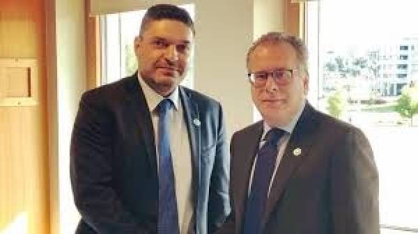 Υπουργείο Ναυτιλίας: Ενημερωτική επίσκεψη Κουμουτσάκου - Πετρίδη στο ΕΚΣΕΔ