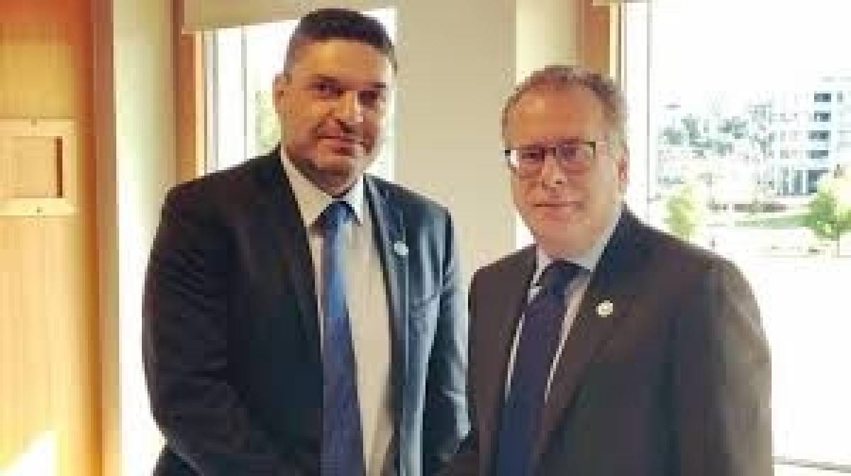 Υπουργείο Ναυτιλίας: Ενημερωτική επίσκεψη Κουμουτσάκου - Πετρίδη στο ΕΚΣΕΔ