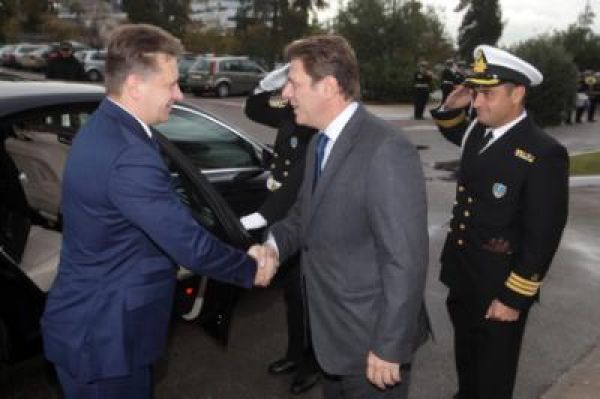 Με τον Υπουργό Μεταφορών της Ρωσικής Ομοσπονδίας συναντήθηκε ο Μιλτιάδης Βαρβιτσιώτης