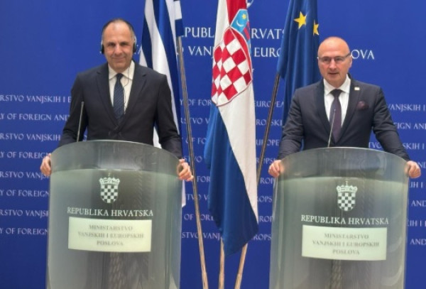 Γεραπετρίτης: Κοινή βούληση Ελλάδας-Κροατίας για έναρξη των ενταξιακών διαπραγματεύσεων Βοσνίας-ΕΕ