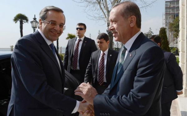 Σαμαράς προς Ερντογάν: "Λοιπόν, βρισκόμαστε ενώπιον μιας πραγματικής διαφοράς"- Τι συζήτησαν για Κυπριακό &amp; ελληνοτουρκικά