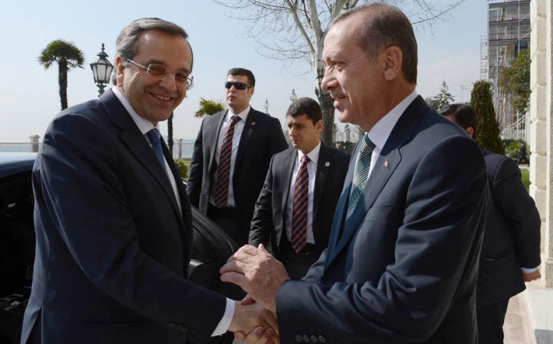 Σαμαράς προς Ερντογάν: "Λοιπόν, βρισκόμαστε ενώπιον μιας πραγματικής διαφοράς"- Τι συζήτησαν για Κυπριακό &amp; ελληνοτουρκικά