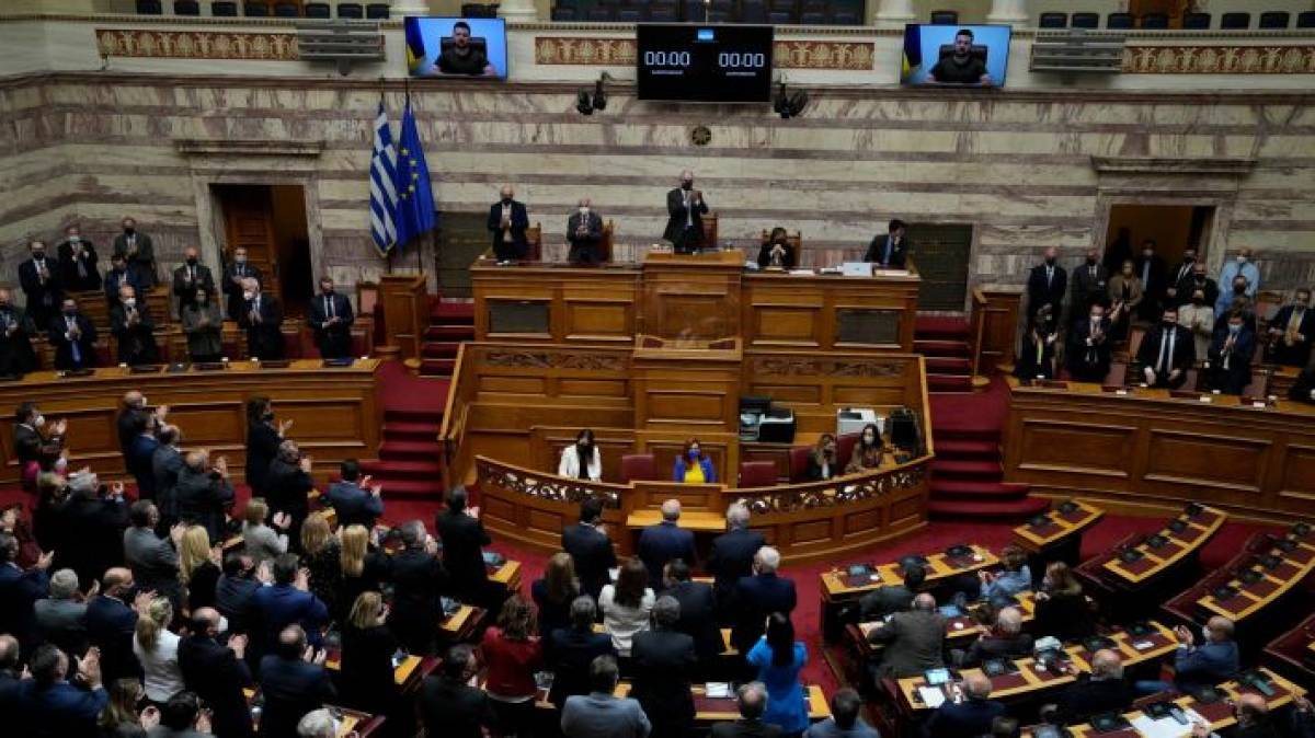 ΚΚΕ: Δεν ξεπλένονται οι ευθύνες όσων στήριξαν την ομιλία Ζελένσκι