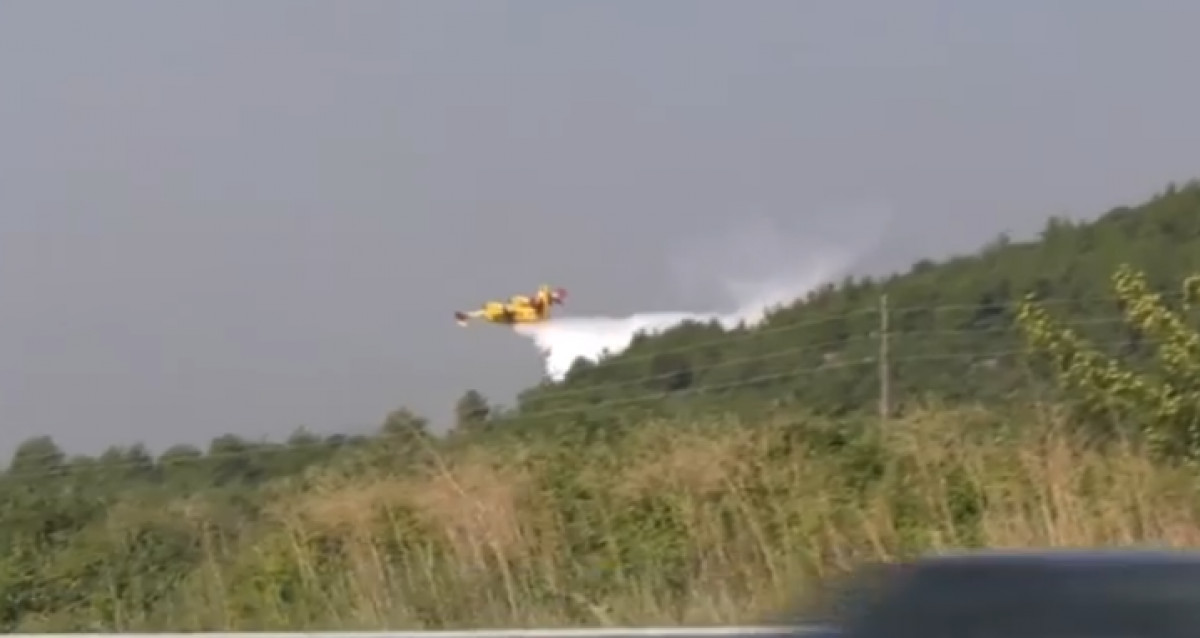 Φωτιά στη Δαδιά: Η εικόνα στο πύρινο μέτωπο
