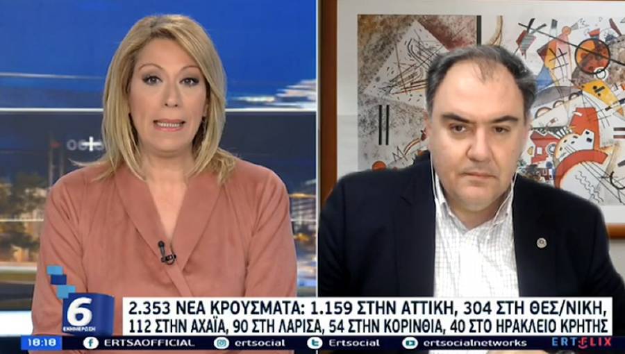 Σαρηγιάννης: Να πάμε σε lockdown σαν του περασμένου Μαρτίου