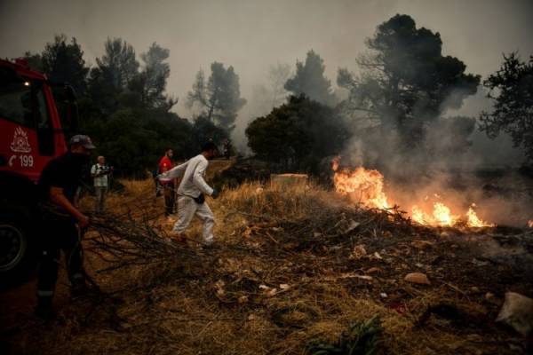 Σε ποιες περιοχές υπάρχει πολύ υψηλός κίνδυνος πυρκαγιάς στις 24/8