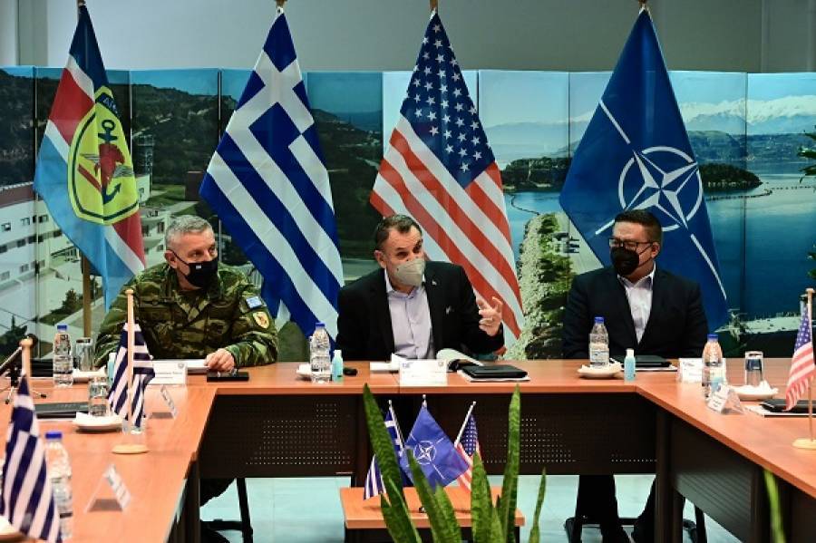 Παναγιωτόπουλος: Η στρατηγική σχέση Ελλάδας-ΗΠΑ βασίζεται σε κοινές αξίες