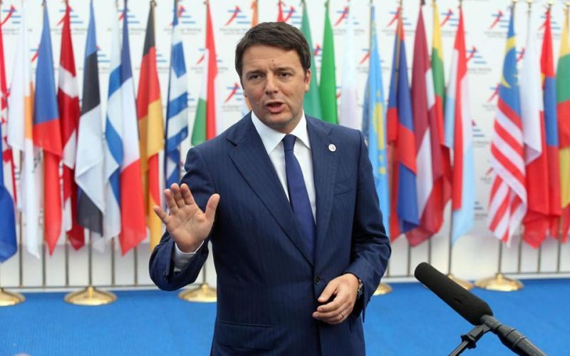 O Ρέντσι απειλεί να μπλοκάρει τον προϋπολογισμό της ΕΕ