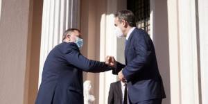 Μητσοτάκης σε Ντόντικ: Στις οικονομικές μας σχέσεις υπάρχει περιθώριο βελτίωσης