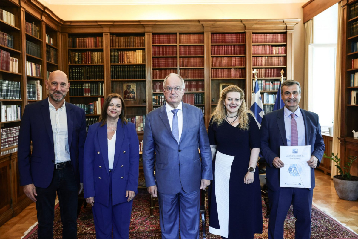 Τη Χάρτα της Ελληνικής Πνευμονολογικής Εταιρείας υπέγραψε ο Πρόεδρος της Δημοκρατίας