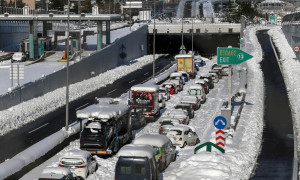 Ανοιχτή για τα φορτηγά η Αθηνών-Θεσσαλονίκης-Κανονική κυκλοφορία στην Αττική Οδό