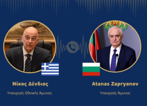 Δένδιας: Η Ελλάδα προσφέρει αντιβαλλιστική υποστήριξη στη Βουλγαρία - Μεταφέρονται Patriot στη Βόρεια Ελλάδα