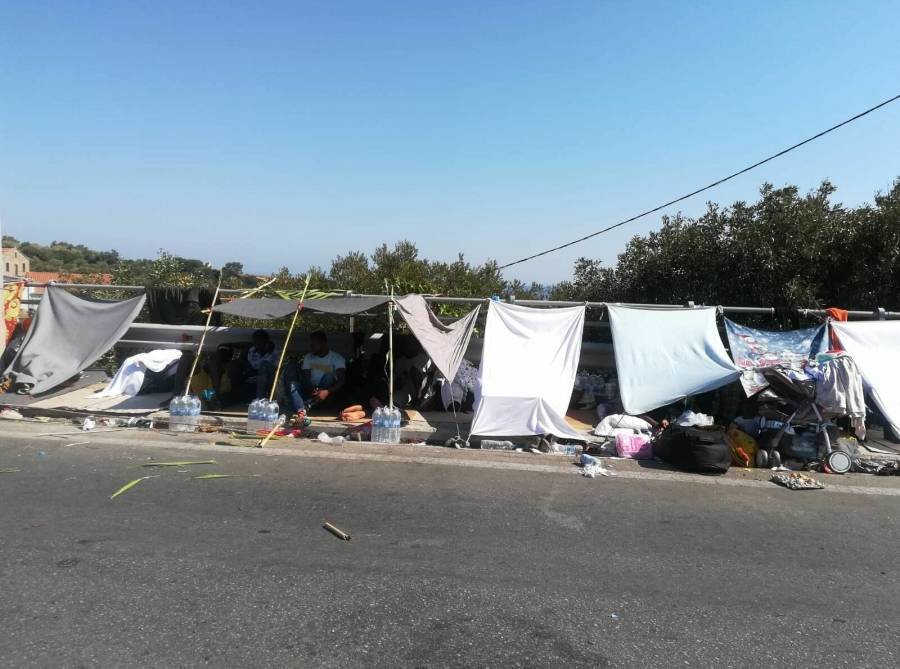 Λέσβος: Ετοιμάζεται νέος καταυλισμός στο Καρά Τεπέ