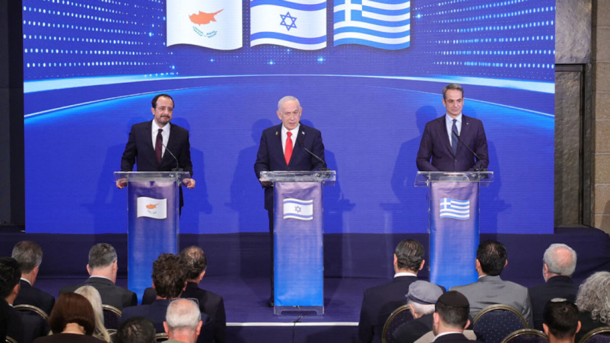 «Συμμαχία του κακού» χαρακτηρίζει ο τουρκικός Τύπος τη συνάντηση Μητσοτάκη-Νετανιάχου-Χριστοδουλίδη