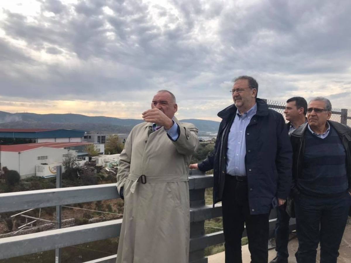 Επίσκεψη Πιτσιόρλα στα Επιχειρηματικά Πάρκα της Δυτικής Αττικής
